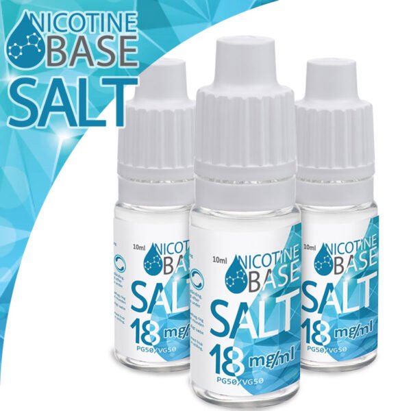 10ml Nicotine Base Salt PG50/VG50 - Slovenia - 18mg