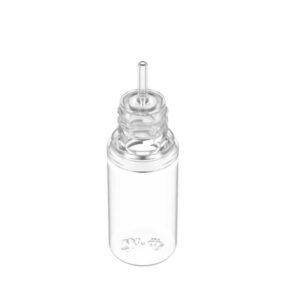 1pc 30ml Chubby Gorilla Stubby V3 PET Clear Bottle with Clear Cap