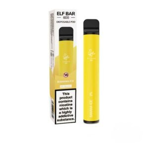 Elf Bar 600 Disposable Pod Device 550mAh - Banana Ice