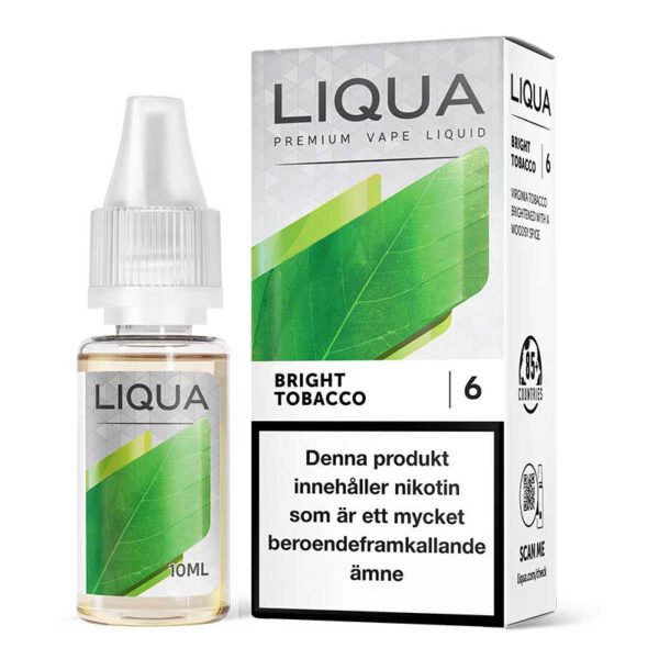 Liqua Bright Tobacco 10ml - Sweden