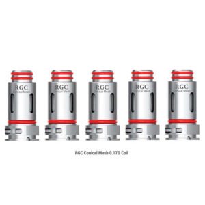 5pcs RGC Conical Mesh Coil - 0.17ohm